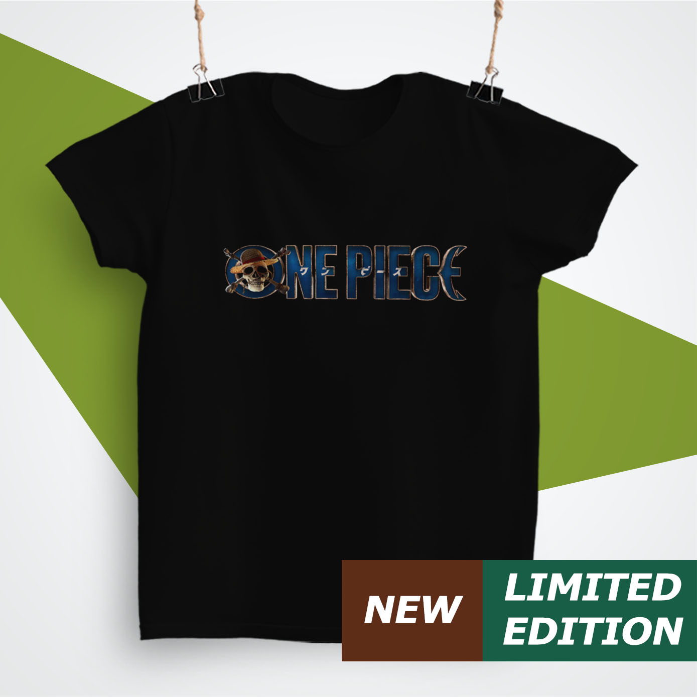 Kaos One Piece Real Action Limited Edition